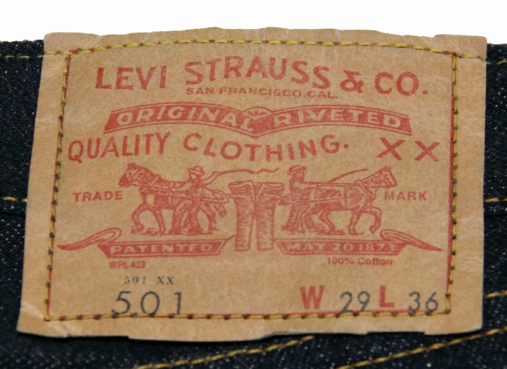 【ミッシェル】リーバイス501XXW34日本製赤耳復刻紙パッチ刻印3015 Levi's 66501（2000年日本製）W29 新しめver. | Road of the Denim